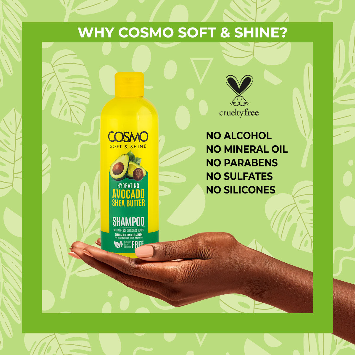 Soft & Shine Hydrating Avocado & Shea Butter Shampoo